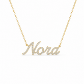 Personalized Stone Name Necklace
