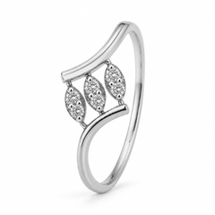 Everyday Sparkle 0.10ct Diamond Ring in 18K Gold
