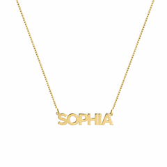 Personalized Gold Name Necklace