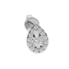 18K Gold Diamond Earrings
