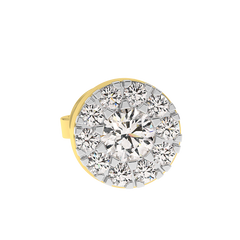 18K Gold Diamond Earrings