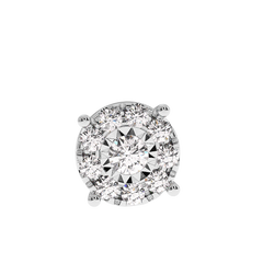 18K Gold Diamond Earrings