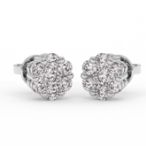 18K Gold Diamond Earrings