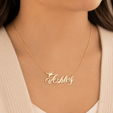 Personalized Crown Name Necklace