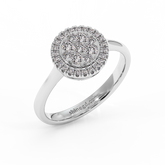 18K Gold Diamond Ring