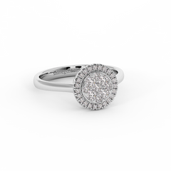 18K Gold Diamond Ring