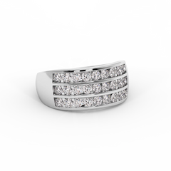 18K Gold Diamond Ring