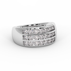 18K Gold Diamond Ring