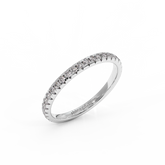 18K Gold Shared Prong Diamond Ring