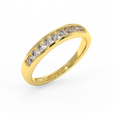18K Gold Stackable Diamond Ring