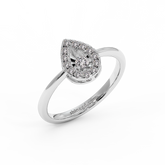 18K Gold Diamond Ring