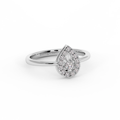 18K Gold Diamond Ring