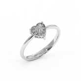 18K Gold Diamond Ring