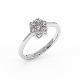 18K Gold Diamond Ring
