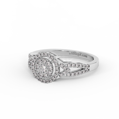 18K Gold Diamond Ring