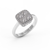 18K Gold Diamond Ring