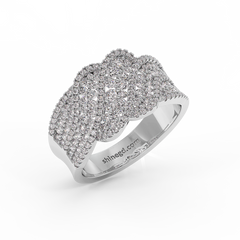 18K Gold Diamond Ring
