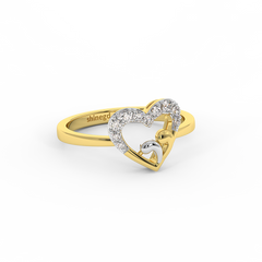 18K Gold Diamond Ring