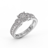 18K Gold Diamond Ring