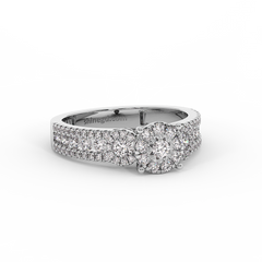 18K Gold Diamond Ring
