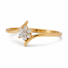 Everyday Sparkle 0.09ct Diamond Ring in 18K Gold