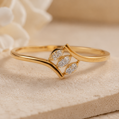 Everyday Sparkle 0.10ct Diamond Ring in 18K Gold