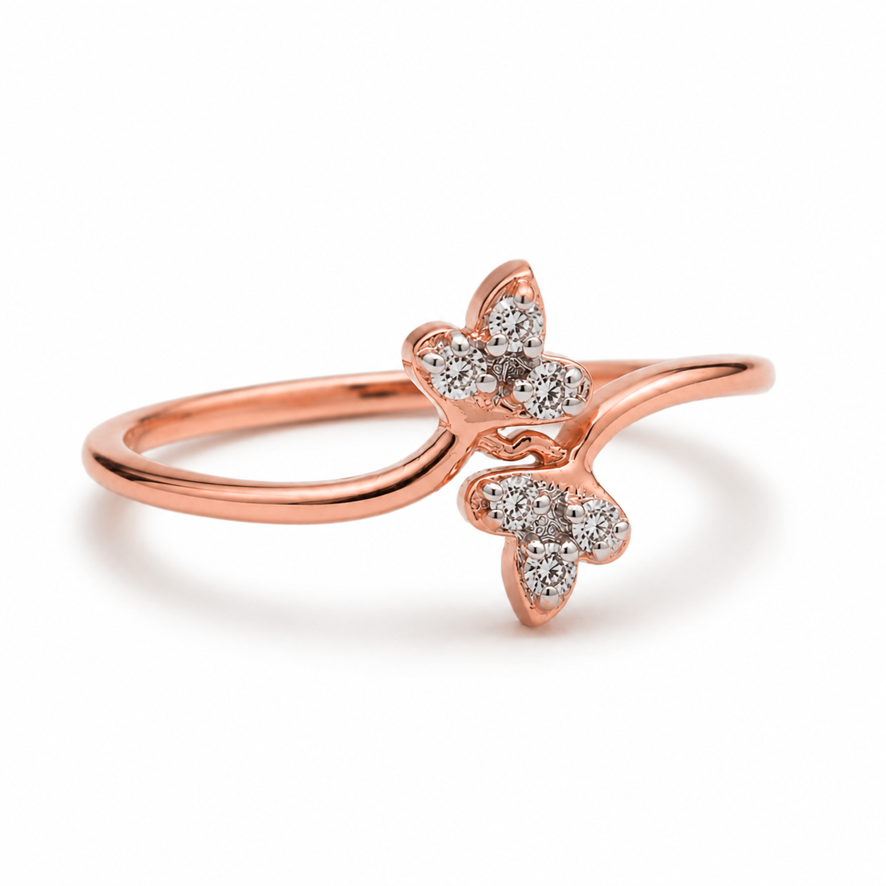 Everyday Sparkle 0.06ct Diamond Ring in 18K Gold
