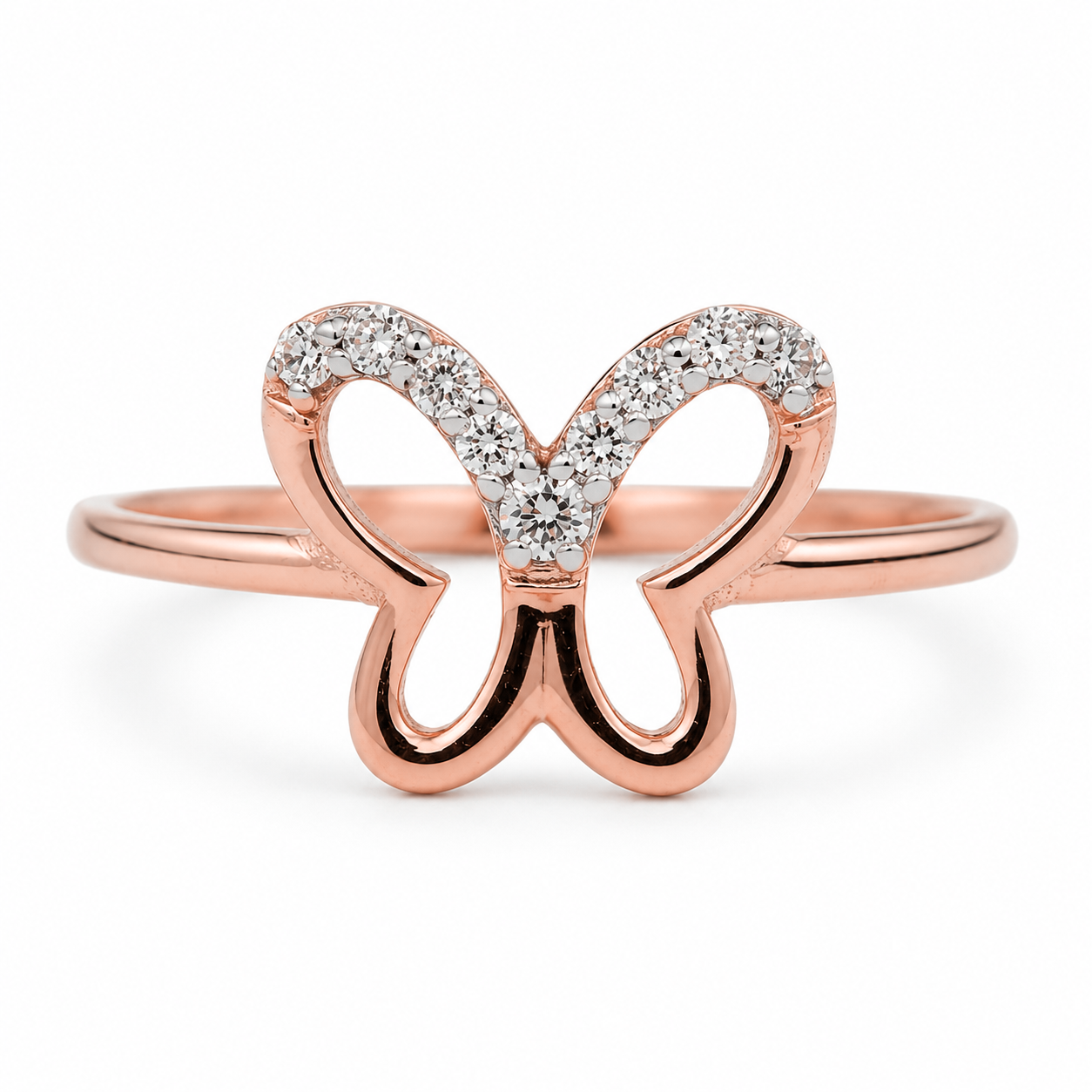 Everyday Sparkle 0.09ct Diamond Ring in 18K Gold