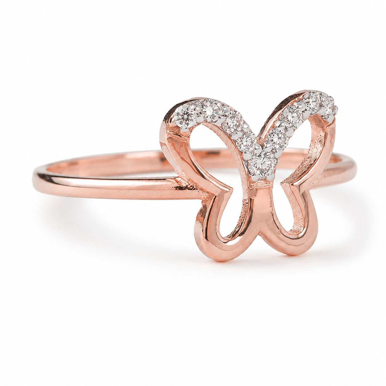 Everyday Sparkle 0.09ct Diamond Ring in 18K Gold
