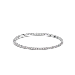 18K Gold Diamond Tennis Bracelet – Classic