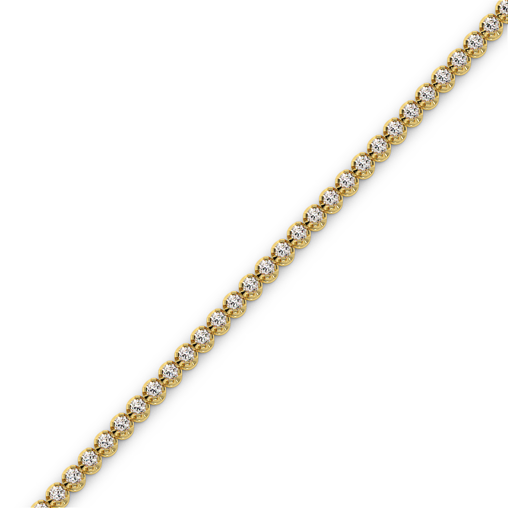 18K Gold Diamond Tennis Bracelet