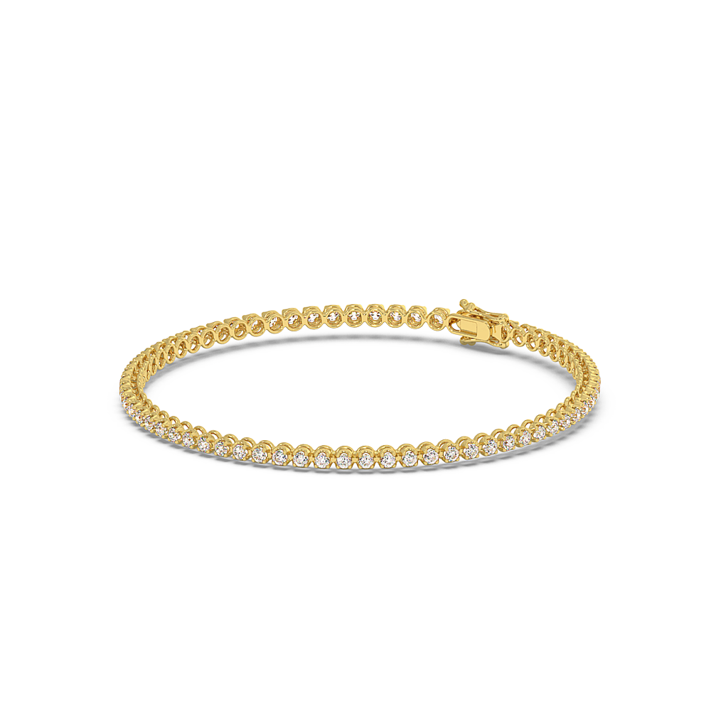 18K Gold Diamond Tennis Bracelet