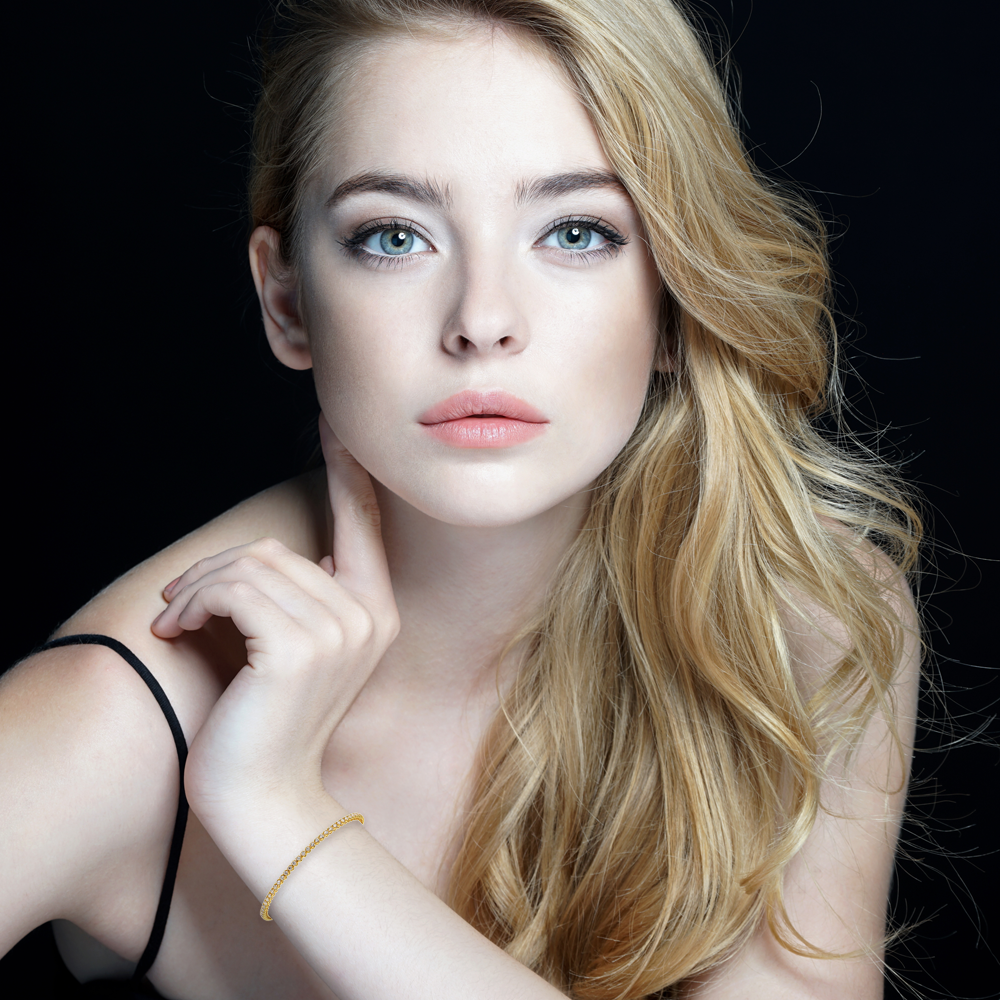 18K Gold Diamond Tennis Bracelet