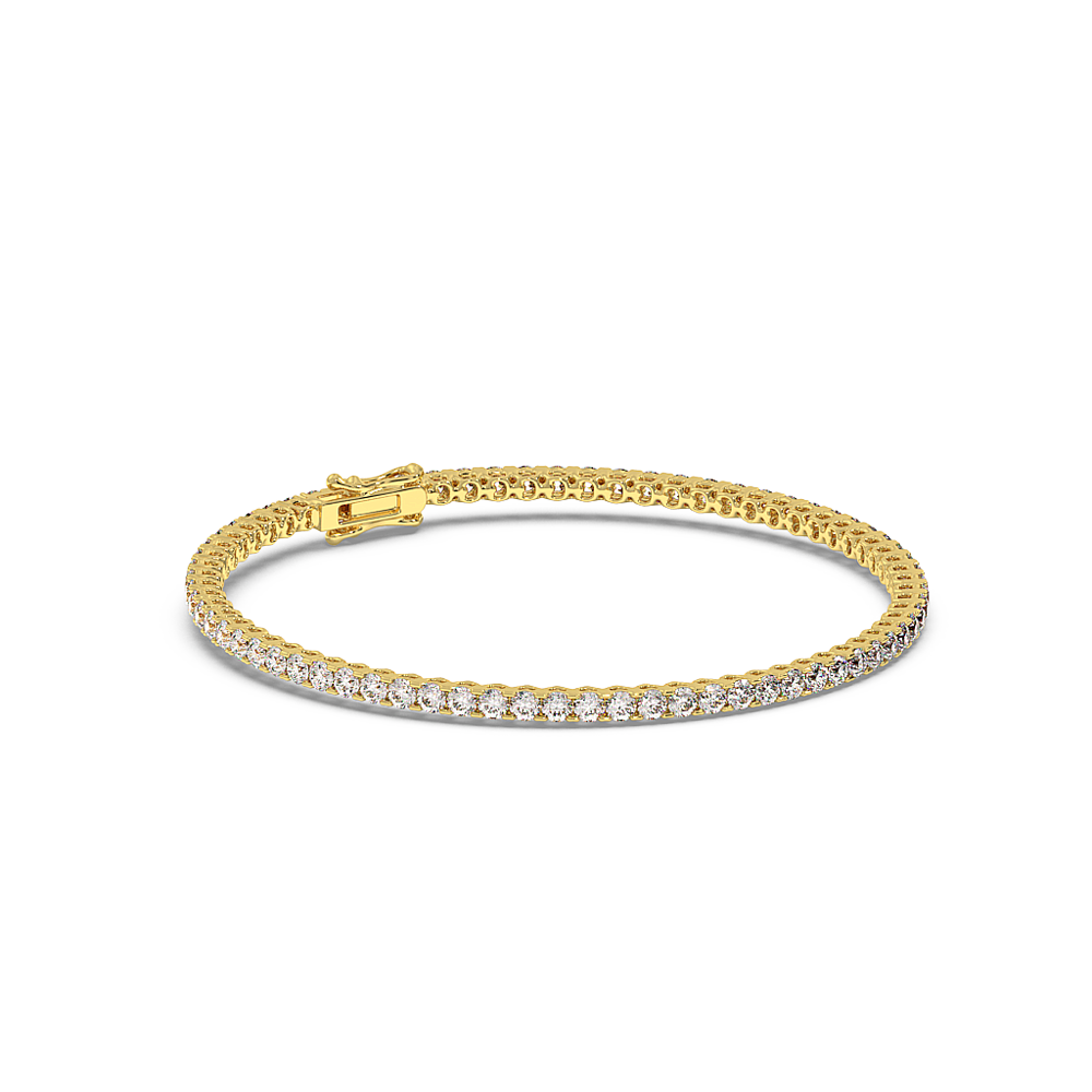 18K Gold Diamond Tennis Bracelet