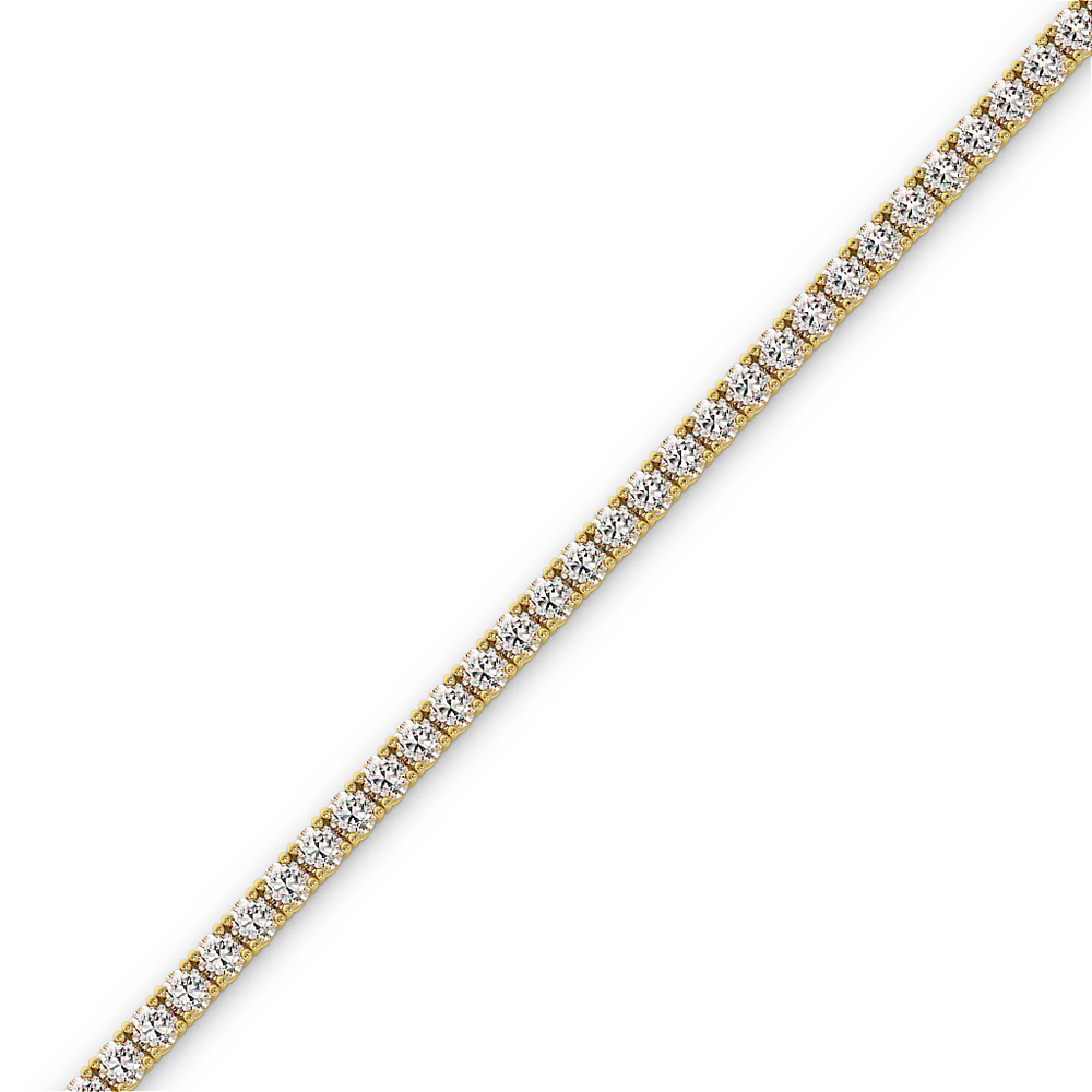18K Gold Diamond Tennis Bracelet