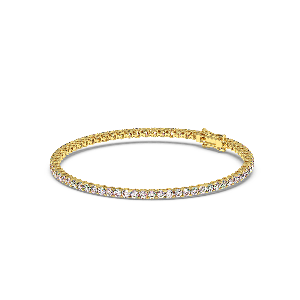 18K Gold Diamond Tennis Bracelet