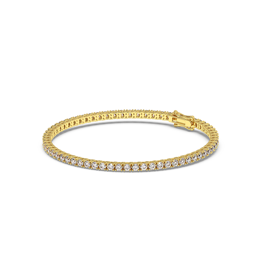 18K Gold Diamond Tennis Bracelet