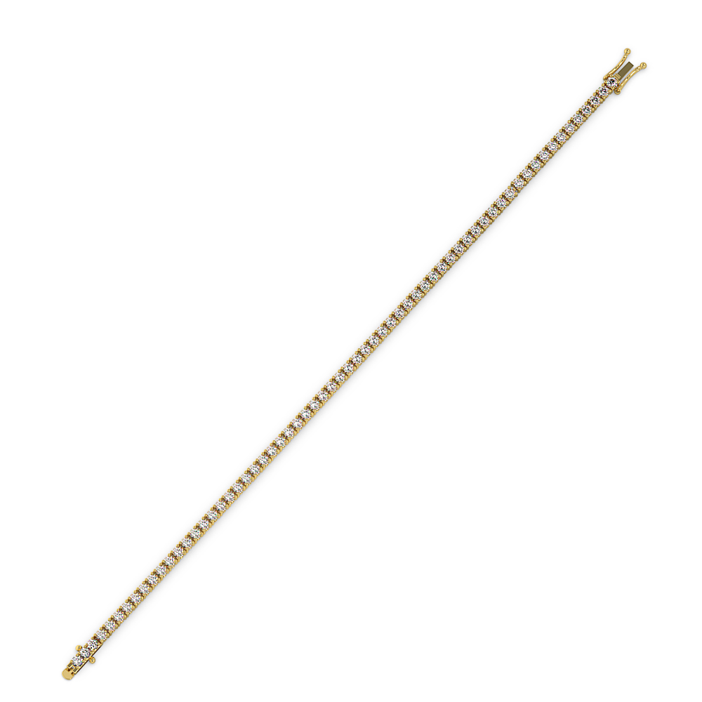 18K Gold Diamond Tennis Bracelet