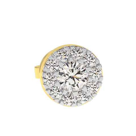 18K Gold Diamond Earrings