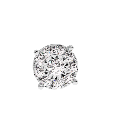 18K Gold Diamond Earrings