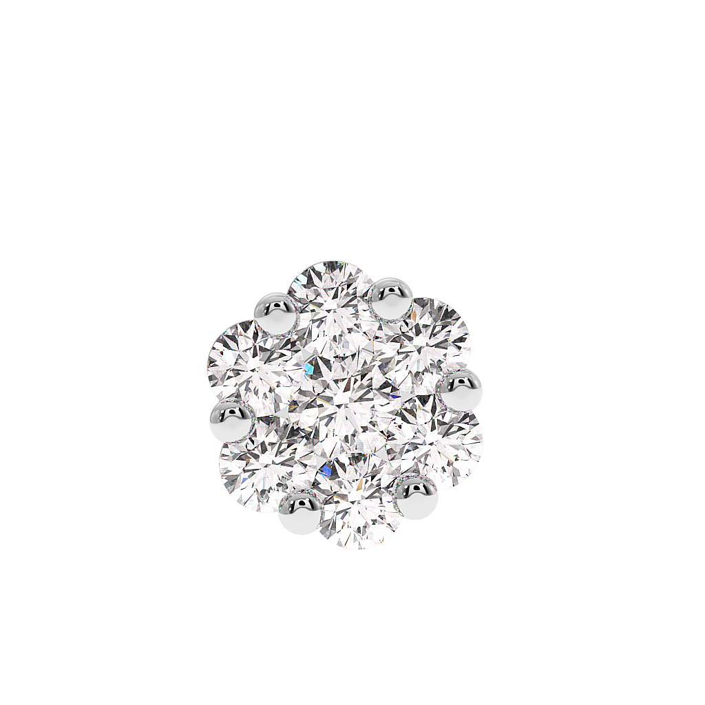 18K Gold Diamond Earrings