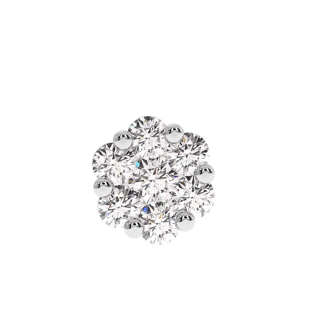 18K Gold Diamond Earrings
