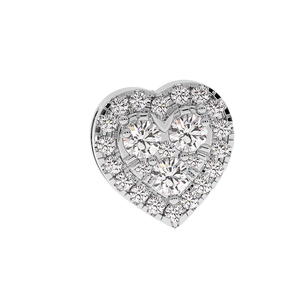 18K Gold Diamond Earrings