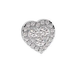 18K Gold Diamond Earrings