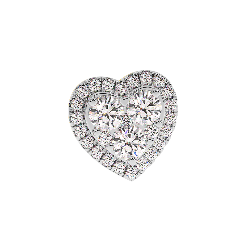18K Gold Diamond Earrings