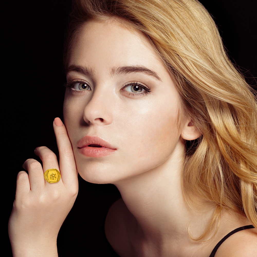 18K Gold Ring – Shine Gold & Diamonds