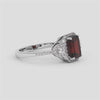 18K Gold Diamond Ruby Ring