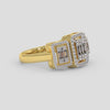 18K Gold Diamond Ring