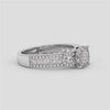 18K Gold Round Brilliant Diamond Ring