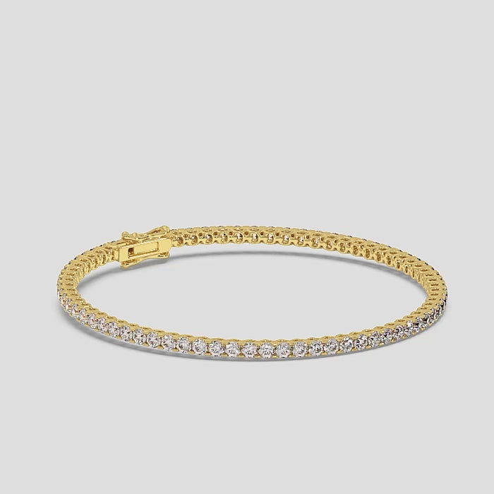 18K Gold Diamond Tennis Bracelet